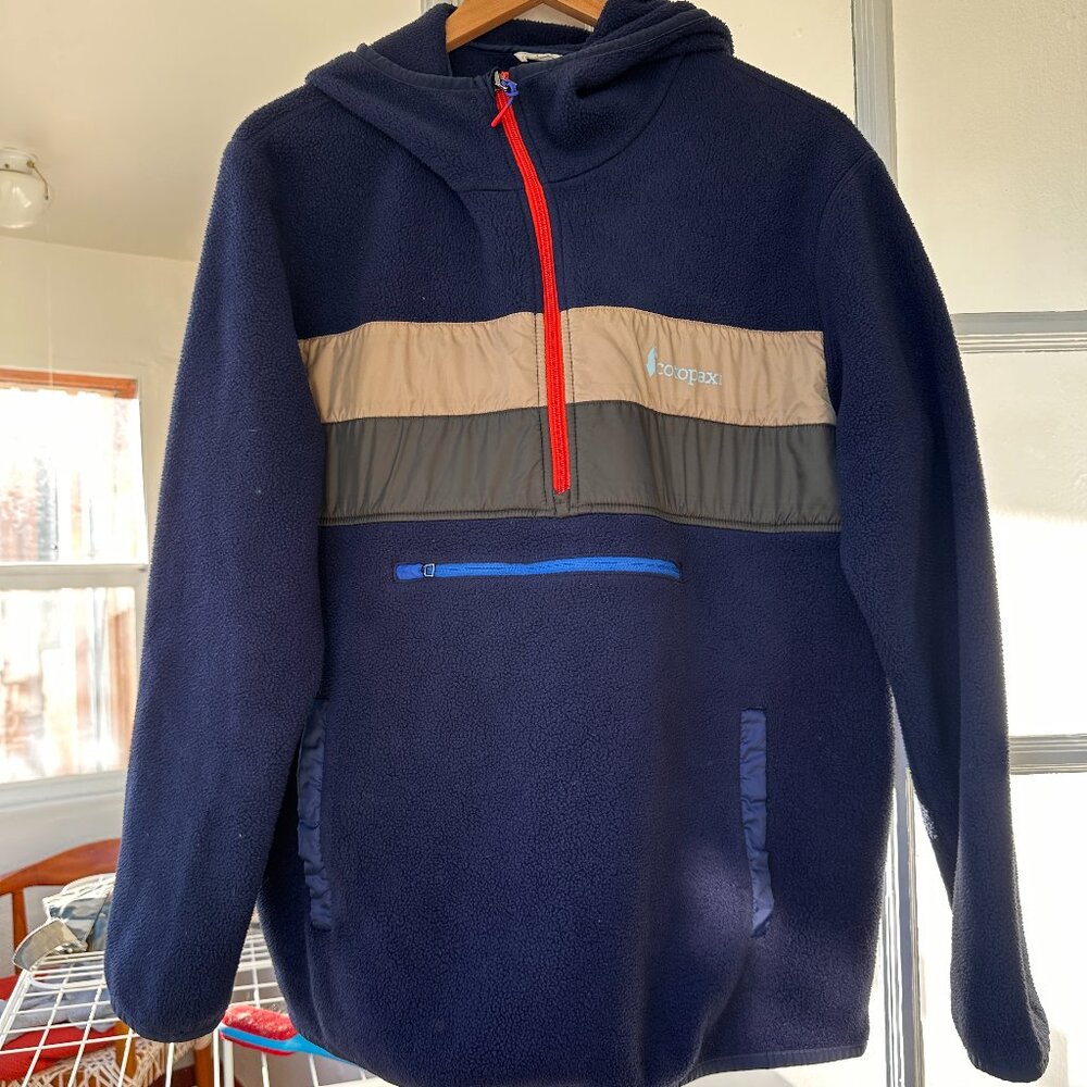 Cotopaxi Half Zip Hooded Fleece With Pockets